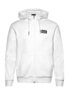 Jerseywear Tops Sweatshirts & Hoodies Hoodies White EA7