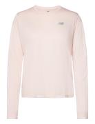 Athletics Long Sleeve Sport T-shirts & Tops Long-sleeved Pink New Balance