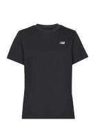 Sport Essentials Jersey T-Shirt Sport T-shirts & Tops Short-sleeved Black New Balance