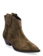 Joanni 35 Shoes Boots Ankle Boots Ankle Boots With Heel Green Anonymous Copenhagen