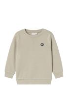 Nmmvimo Ls Sweat Bru Noos Tops Sweatshirts & Hoodies Sweatshirts Khaki Green Name It