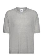 Parry - Soft Wool Tops T-shirts & Tops Short-sleeved Grey Day Birger Et Mikkelsen