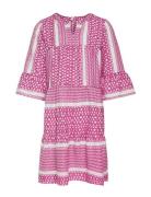 Kogalberte Life 3/4 Dress Ptm Dresses & Skirts Dresses Casual Dresses Long-sleeved Casual Dresses Pink Kids Only