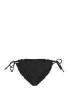 Soft Flounce Bikini Brief Swimwear Bikinis Bikini Bottoms Side-tie Bikinis Black Gina Tricot