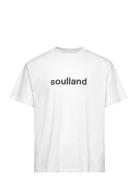 Ocean T-Shirt Tops T-Kortærmet Skjorte White Soulland