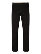 Slh175-Slim Bill Pant Flex Noos Bottoms Trousers Chinos Black Selected Homme