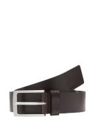 Jacstockholm Leather Belt Noos Accessories Belts Classic Belts Brown Jack & J S