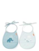 Tiny Pocket Bib 2-Pack Elphee Blue Baby & Maternity Baby Feeding Bibs Sleeveless Bibs Blue D By Deer