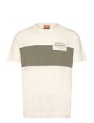 Mmgyuto Ss Tee Tops T-Kortærmet Skjorte Cream Mos Mosh Gallery