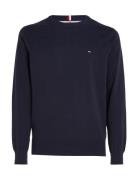 1985 Crew Neck Sweater Tops Sweatshirts & Hoodies Sweatshirts Navy Tommy Hilfiger