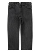 Aiden Bottoms Jeans Wide Jeans Black Molo