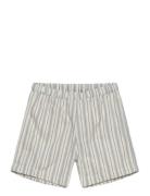 Shorts Woven Stripe W. Lining Bottoms Shorts Multi/patterned Huttelihut