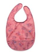 Pu Bib - Aop Baby & Maternity Baby Feeding Bibs Sleeveless Bibs Pink CeLaVi