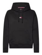 Tjw Bxy Badge Hoodie Tops Sweatshirts & Hoodies Hoodies Black Tommy Jeans