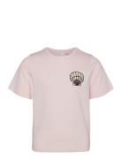 Vmpopsy Francis Ss Top Jrs Girl Tops T-Kortærmet Skjorte Pink Vero Moda Girl