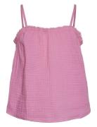 Vmnatali Singlet Top Wvn Girl Tops T-shirts Sleeveless Pink Vero Moda Girl