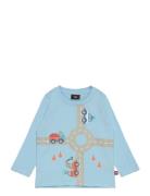 Lwtay 200 - T-Shirt L/S Tops T-shirts Long-sleeved T-Skjorte Blue LEGO Kidswear