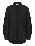 Cmtila-Shirt Tops Shirts Long-sleeved Black Copenhagen Muse