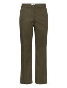 Silas Classic Trousers Bottoms Trousers Chinos Khaki Green Double A By Wood Wood