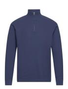 Waffle Swindon Sweat Tops Sweatshirts & Hoodies Sweatshirts Navy Mads Nørgaard