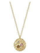 Ridge Crystal Necklace Accessories Jewellery Necklaces Chain Necklaces Gold Bud To Rose