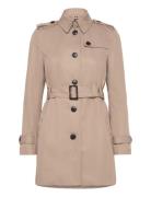 Heritage Single Breasted Trench Trenchcoat Frakke Beige Tommy Hilfiger