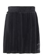 Luxe Ombre Diamante Skirt Dresses & Skirts Skirts Short Skirts Black Juicy Couture