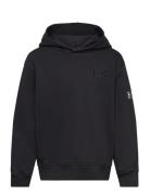 Tnre:charge Os Hoodie Tops Sweatshirts & Hoodies Hoodies Black The New