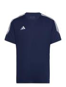 Tiro23 Club Training Jersey Men Tops T-Kortærmet Skjorte Navy Adidas Performance