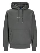 Jorvesterbro Sweat Hood Noos Tops Sweatshirts & Hoodies Hoodies Grey Jack & J S