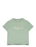 Single Favorite Taurus Tee Tops T-Kortærmet Skjorte Green Mads Nørgaard