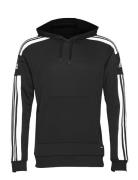 Squadra21 Hoody Tops Sweatshirts & Hoodies Hoodies Black Adidas Performance