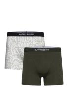 Premium Cotton Stretch Boxer 2P Boxershorts Khaki Green Björn Borg