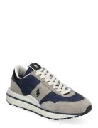 Train 89 Leather & Canvas Sneaker Low-top Sneakers Navy Polo Ralph Lauren