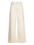 Ribcage Wide Leg H223 Barely Freezing Bottoms Jeans Wide Cream LEVI´S Women