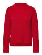 Slfselma Ls Knit Pullover Noos Tops Knitwear Jumpers Red Selected Femme