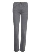 Marion Straight Bottoms Jeans Slim Grey Lee Jeans
