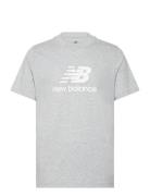 Sport Essentials Logo T-Shirt Sport T-Kortærmet Skjorte Grey New Balance
