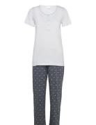 Mlmira Star Ss Jrs Pyjamas 2F A. E. Noos Pyjamas Nattøj Grey Mamalicious