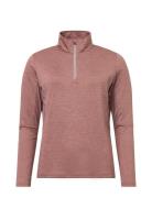 Lds Colinas Longsleeve Sport Sweatshirts & Hoodies Fleeces & Midlayers Pink Abacus