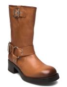 Blessing Boot Shoes Boots Ankle Boots Ankle Boots Flat Heel Brown Steve Madden