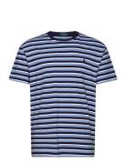 Classic Fit Striped Jersey T-Shirt Tops T-Kortærmet Skjorte Blue Polo Ralph Lauren