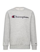 Crewneck Sweatshirt Tops Sweatshirts & Hoodies Sweatshirts Grey Champion