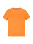 Essential Cotton Reg Fit Tee Ss Tops T-Kortærmet Skjorte Orange Tommy Hilfiger