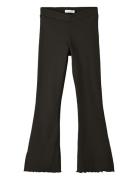 Nkfkomi Bootcut Pant Noos Bottoms Trousers Black Name It