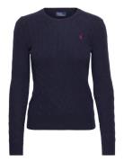 2/15 80-20 W/Cs Rws-Lsl-Plo Tops Knitwear Jumpers Navy Polo Ralph Lauren