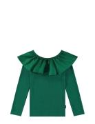 Renate Tops T-shirts Long-sleeved T-Skjorte Green Molo