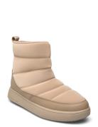 Isa Waterproof Shoes Boots Ankle Boots Ankle Boots Flat Heel Beige WODEN