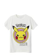 Nkfjunna Pokemon Ss Top Noos Sky Tops T-Kortærmet Skjorte White Name It