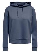 Onplounge Life Hood Ls Swt Noos Sport Sweatshirts & Hoodies Hoodies Navy Only Play